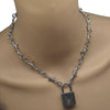 Barbed Wire Lock Necklace - Axcid Shop