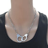 Forever & Always Handcuff Pendant Necklace