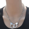 Forever & Always Handcuff Pendant Necklace