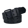 Matte Black PU Leather Belt