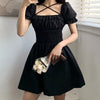 Lilly Gothic Ruffle Vintage Dress