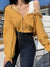 Taylor Thick Solid Cropped Sweater