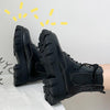 Ankle Length Black Platform Boot - Axcid Shop