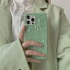 Matcha Green Tea Scrunch iPhone Case