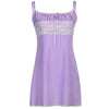Delilah Sweet Lavender Mini Dress - Axcid Shop