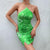 Zoya Swirl Bodycon Mini Dress