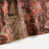 Ashley Vintage Lace Trim Ruched Dress