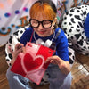 Y2K Lover Heart Stitch Small Bag