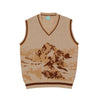 Grunge Mountains Pullover Sweater Vest